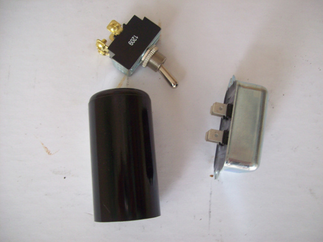 HOBART CAPACITOR,START SWITCH & ON/OFF SWITCH